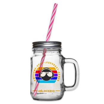 Stufe 16 - Henkelglas mit Schraubdeckel - Klar - Rechts