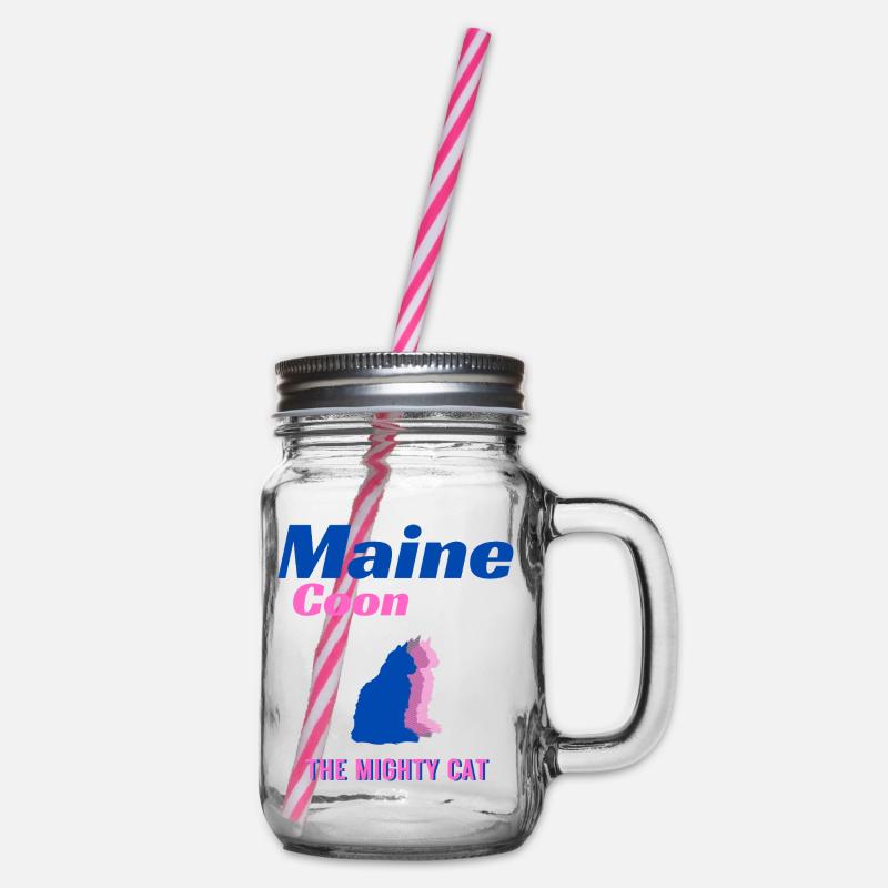 Puissance et force Maine Coon - Bocal à boisson - transparent
