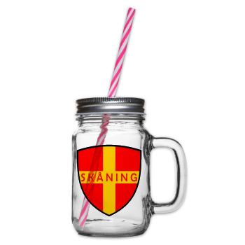 Schonen - Henkelglas mit Schraubdeckel - Klar - Rechts
