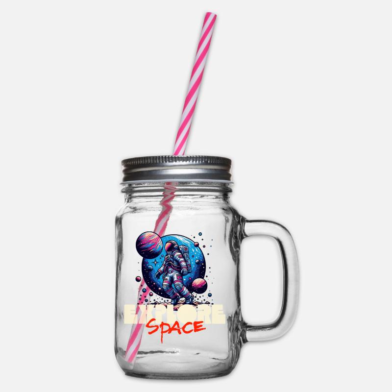 Explorer Space Astronaut - Bocal à boisson - transparent