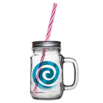 Spirale - Henkelglas mit Schraubdeckel - Klar - Rechts