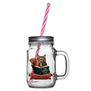 Lady Catterleys Geliebte - Henkelglas mit Schraubdeckel - Klar - Rechts