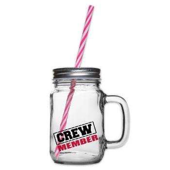 crew_member - Bocal à boisson - transparent - Droite