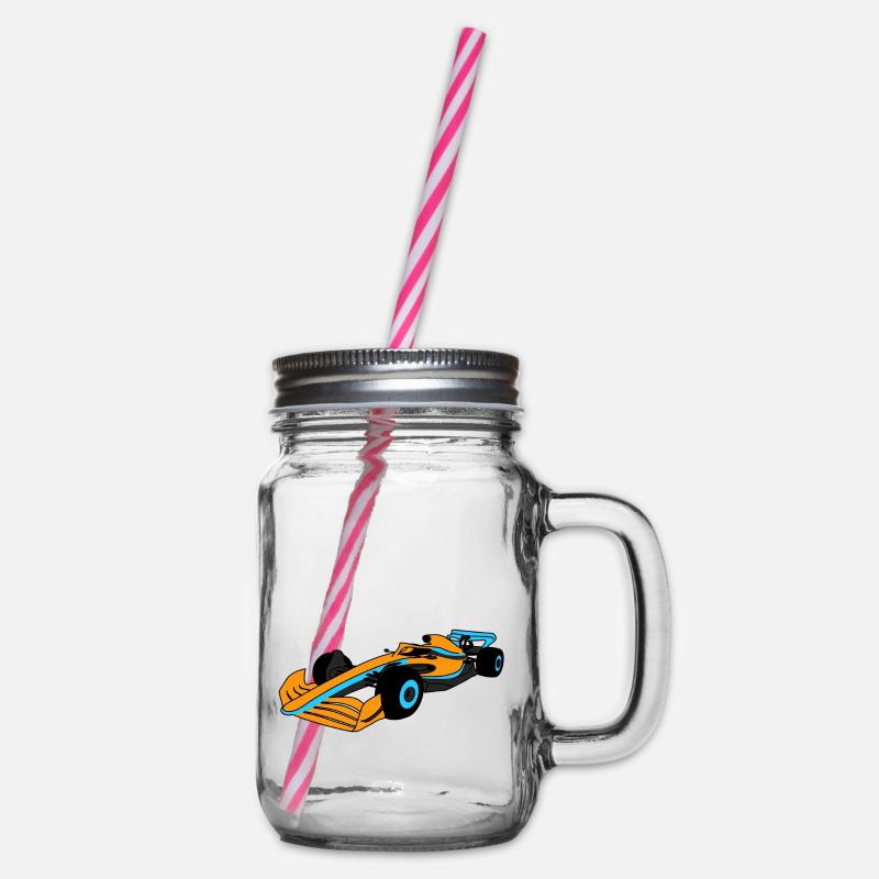 Formule voiture de course mc nor ric - Bocal à boisson - transparent