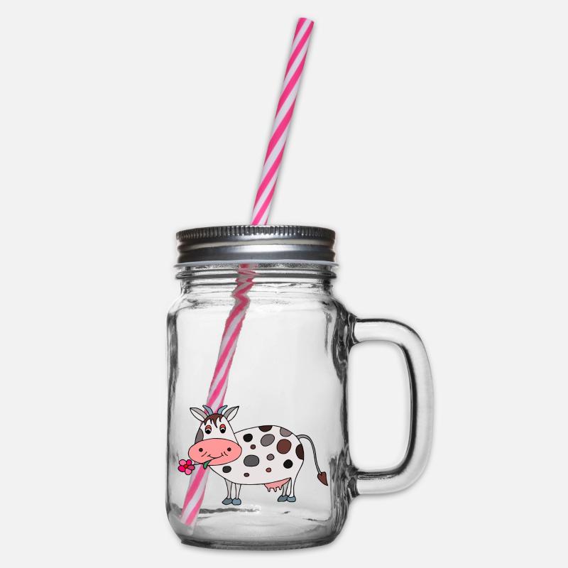 Vache - Bocal à boisson - transparent