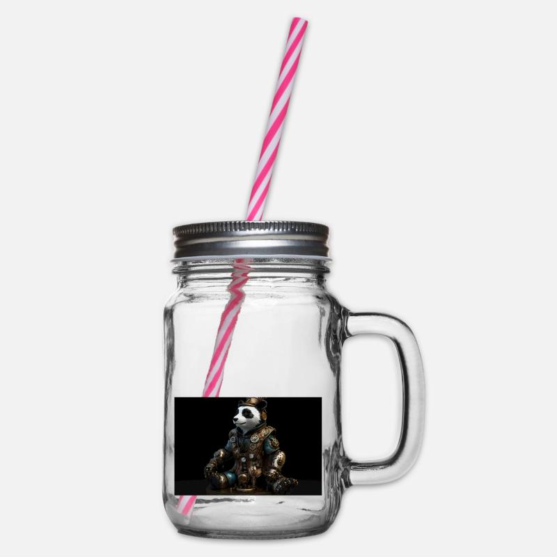 Panda - Bocal à boisson - transparent