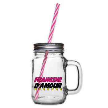 FRANGINE d'amour - Bocal à boisson - transparent - Droite