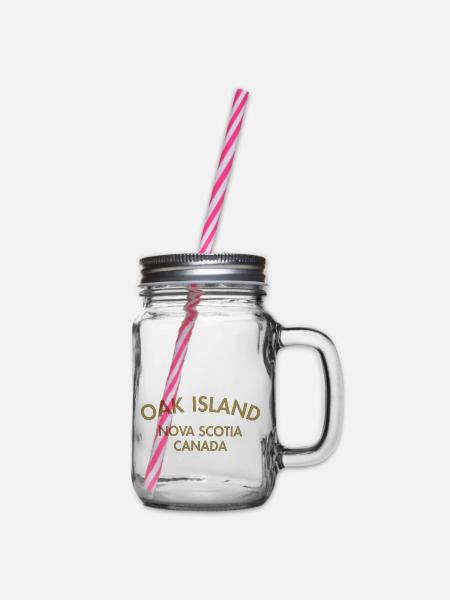 Oak Island Canada - Henkelglas mit Schraubdeckel - Klar