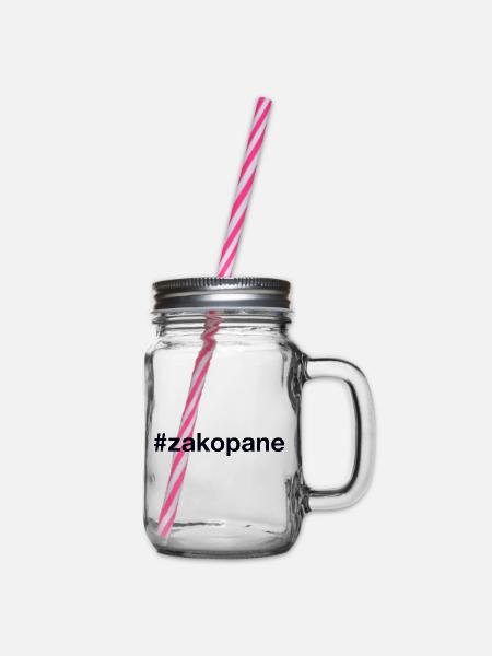 Zakopane Polska Polen - Henkelglas mit Schraubdeckel - Klar
