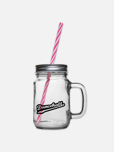 Dancehall - Henkelglas mit Schraubdeckel - Klar