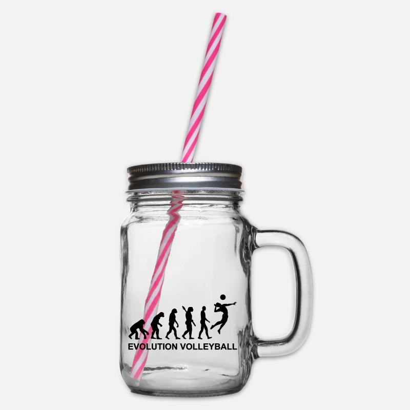 Évolution Volley-ball - Bocal à boisson - transparent