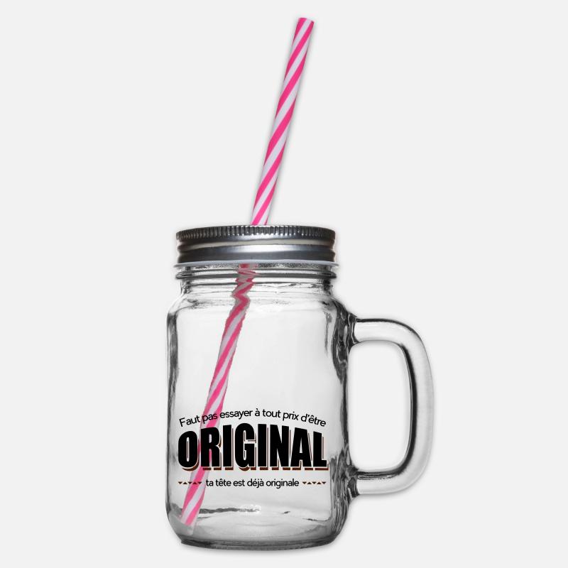 Dikkenek Original - Bocal à boisson - transparent