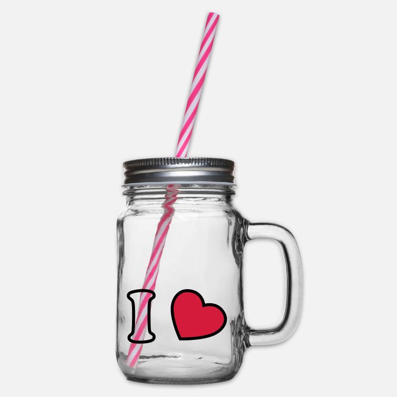 love2 - Bocal à boisson - transparent