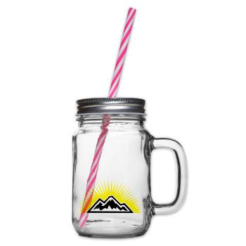 Mountainsun - Henkelglas mit Schraubdeckel - Klar - Rechts