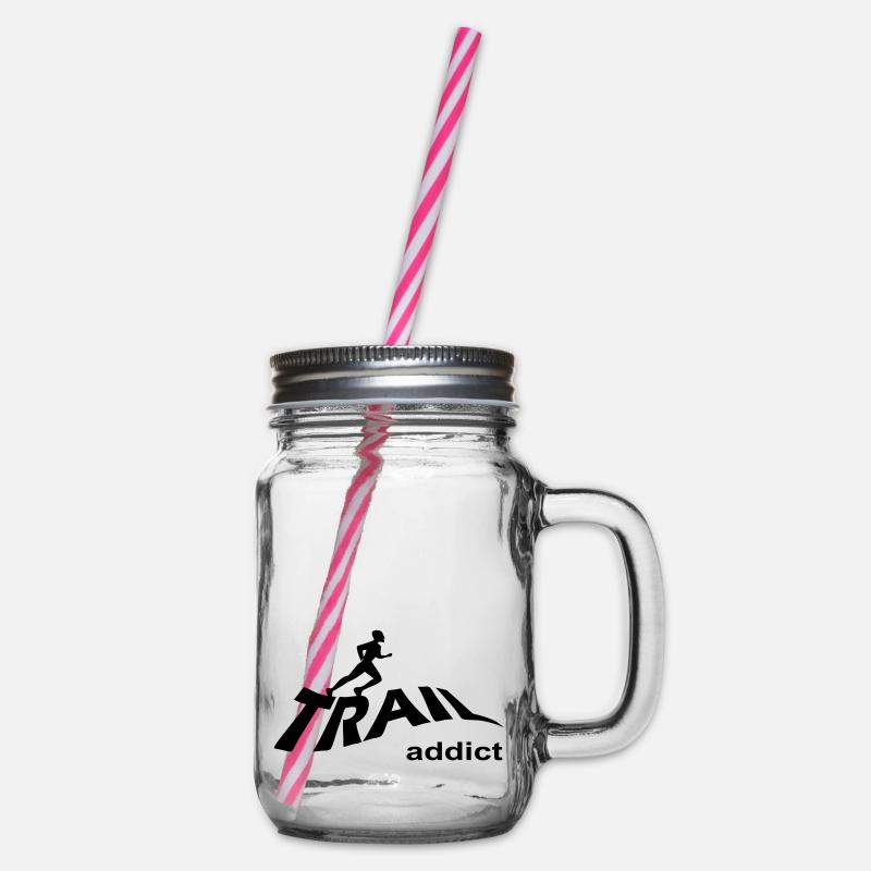 trail_addict - Bocal à boisson - transparent