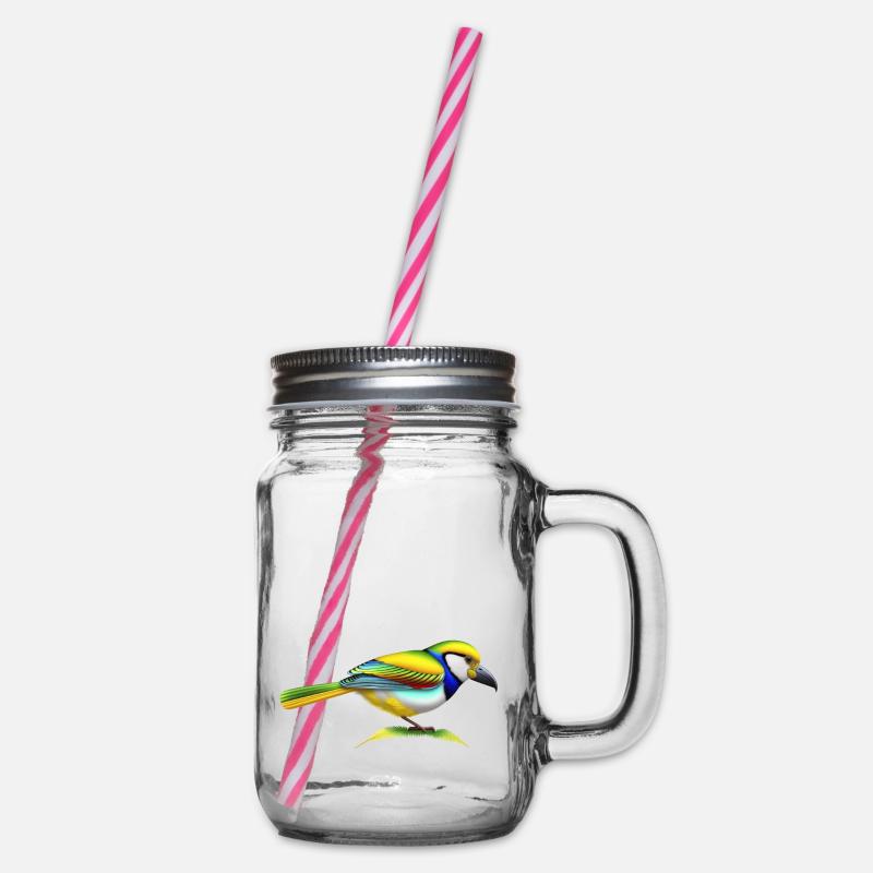 Bel oiseau - Bocal à boisson - transparent