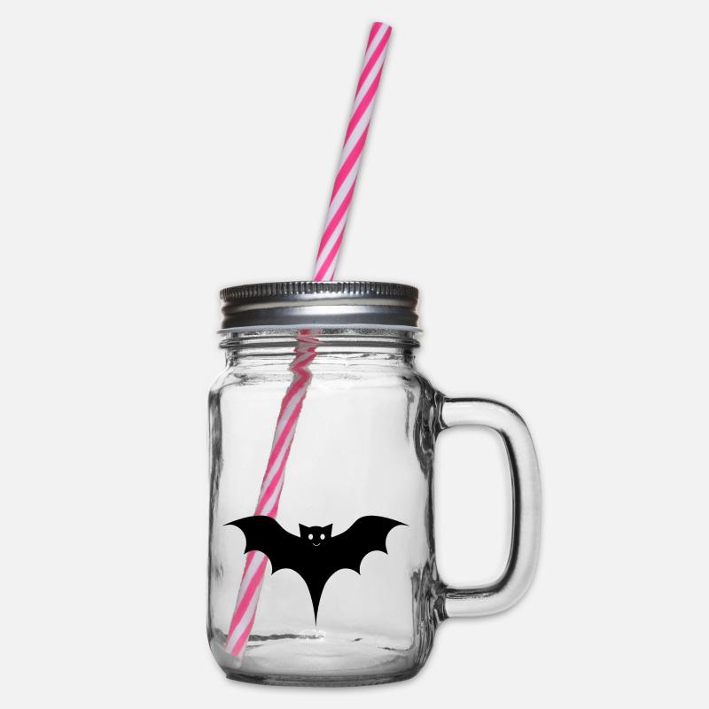 chauve-souris - Bocal à boisson - transparent