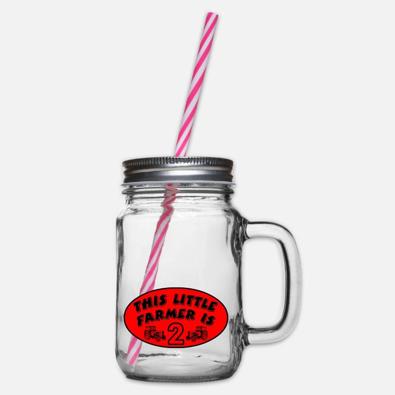 Bauer - Henkelglas mit Schraubdeckel - Klar