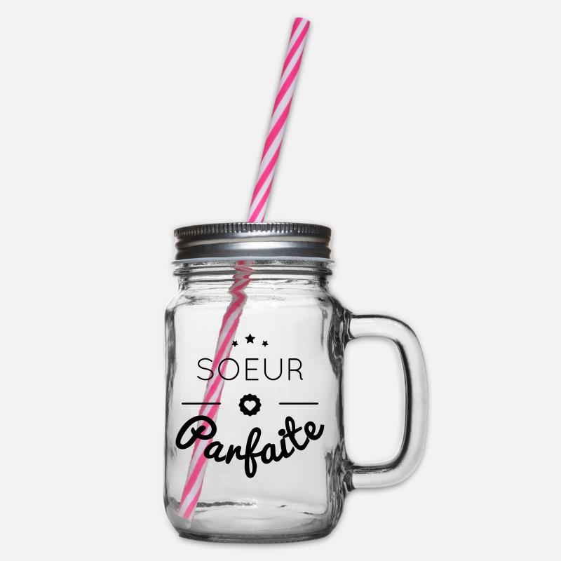 soeur parfaite - Bocal à boisson - transparent
