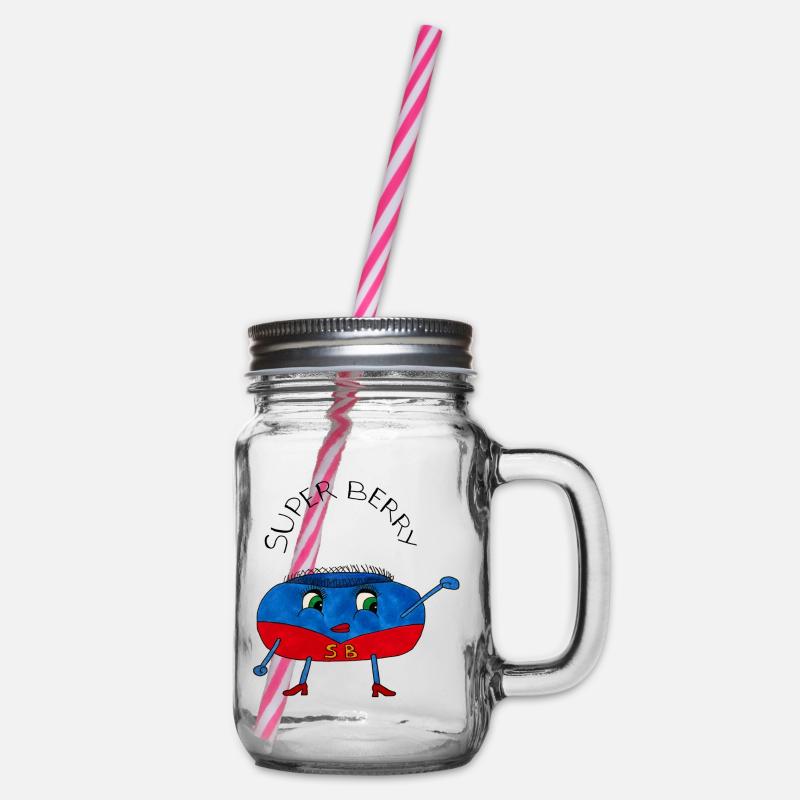 SuperBerry - Bocal à boisson - transparent