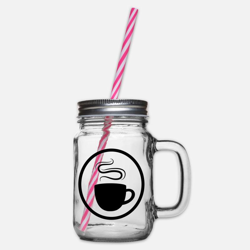 Tasse à café - Bocal à boisson - transparent