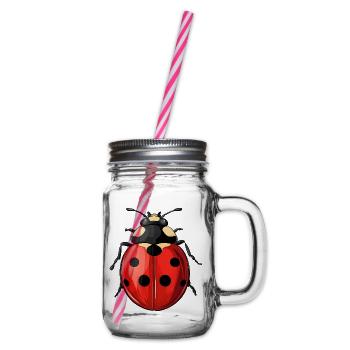 Coccinelle - Bocal à boisson - transparent - Droite