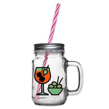 Graphique de cocktail Martini - Bocal à boisson - transparent - Droite