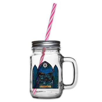Loch Ness Monster Buntglas - Henkelglas mit Schraubdeckel - Klar - Rechts