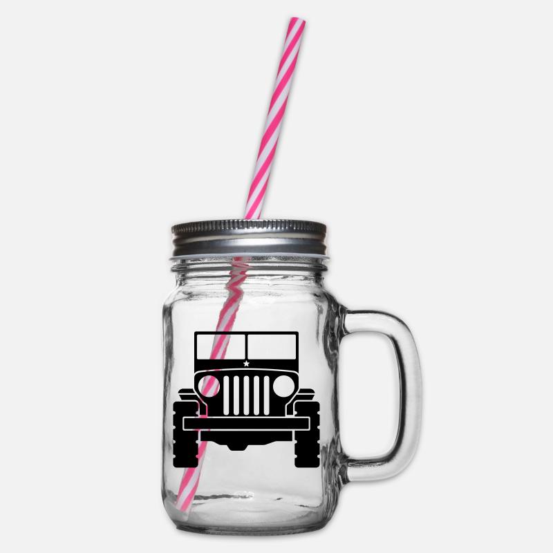 Jeep - SUV - Bocal à boisson - transparent