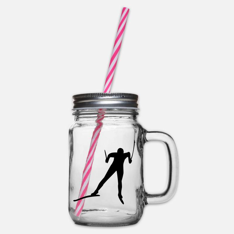 ski - Bocal à boisson - transparent