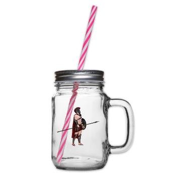 Odysseus, Ulysses, Griechische Mythologie - Henkelglas mit Schraubdeckel - Klar - Rechts