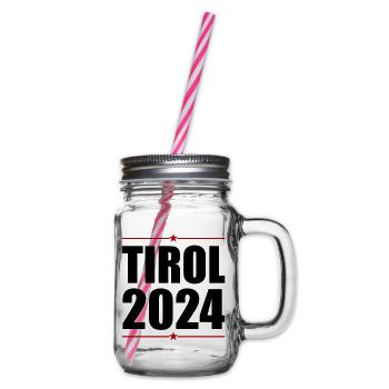 Tyrol 2024 - Bocal à boisson - transparent - Droite