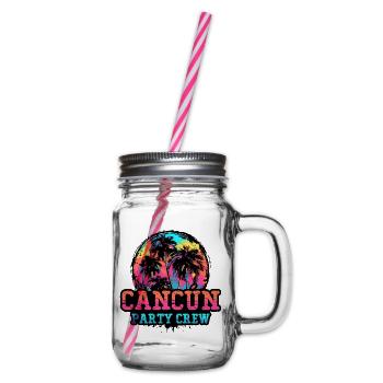 L’équipe de la fête de Cancun - Bocal à boisson - transparent - Droite