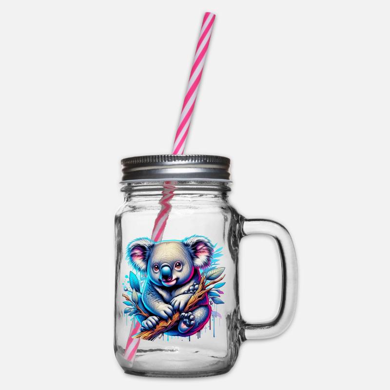 Koala - Bocal à boisson - transparent