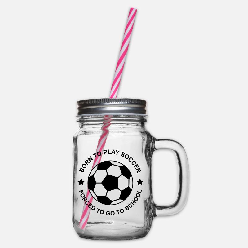 soccer - Bocal à boisson - transparent