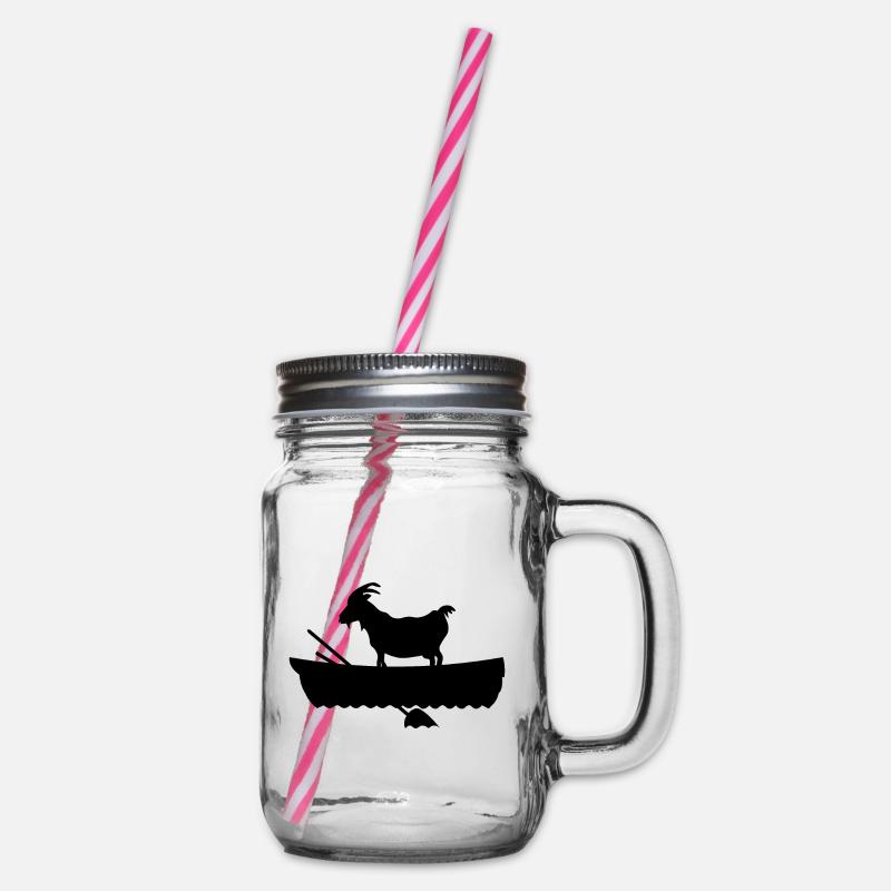 G.O.A.T. Chèvre dans le bateau - Bocal à boisson - transparent