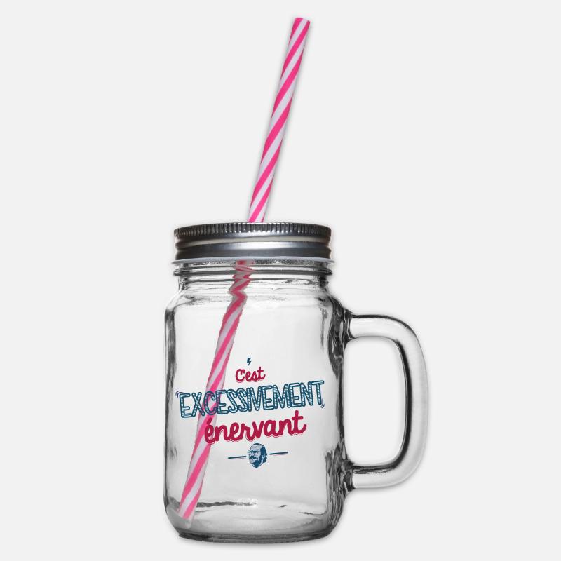 Excessivement Enervant - Bocal à boisson - transparent