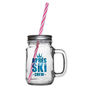 Équipe de ski Apres - Bocal à boisson - transparent - Droite