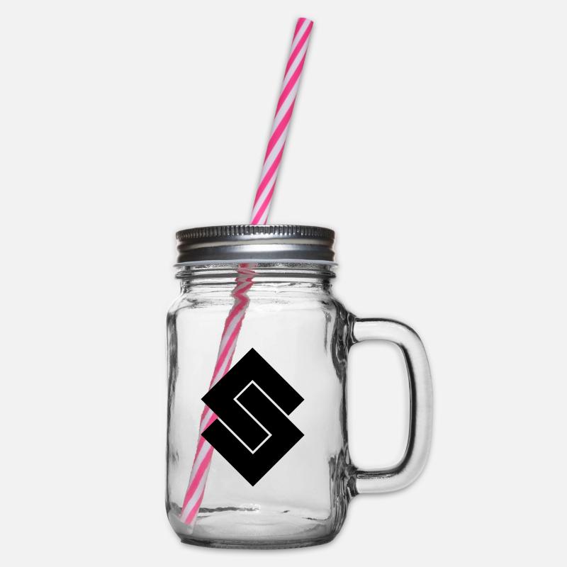 Logo S - Bocal à boisson - transparent