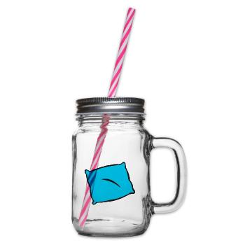 Oreillers Idées cadeaux dormir cadeau - Bocal à boisson - transparent - Droite