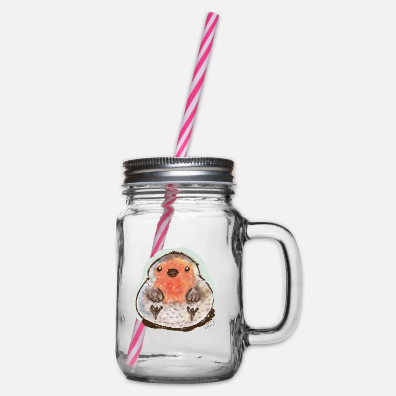 Bubble Robin - Bocal à boisson - transparent