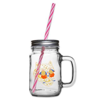 K-Tiger, The Butterfly Dream (Blue,Red) - Bocal à boisson - transparent - Droite