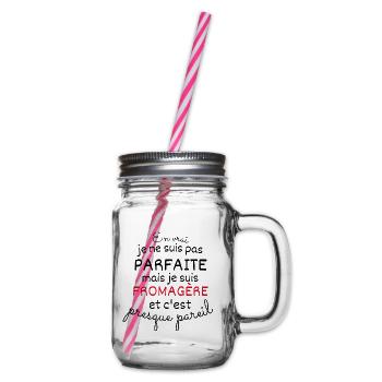 En vrai Pas Paraie Mais Fromagère - Bocal à boisson - transparent - Droite