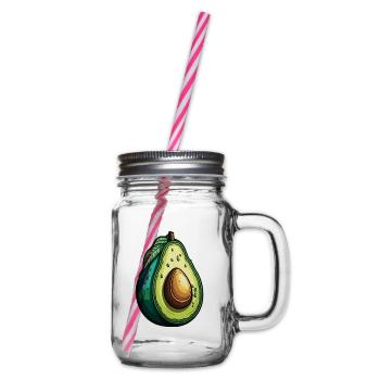 Avocat - Bocal à boisson - transparent - Droite