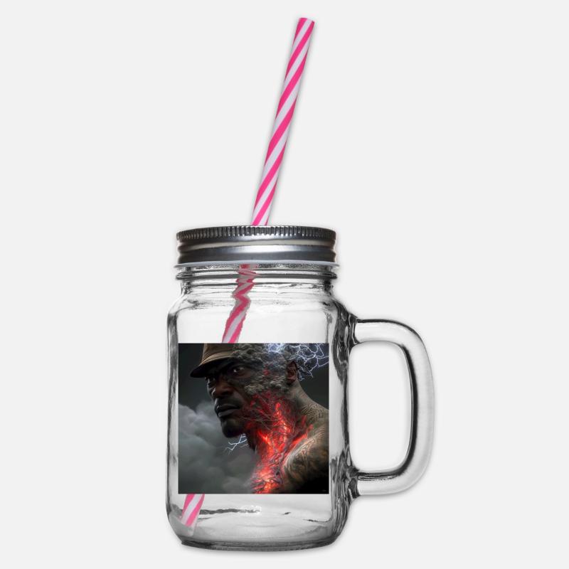 Portrait elektrik 02 - Bocal à boisson - transparent