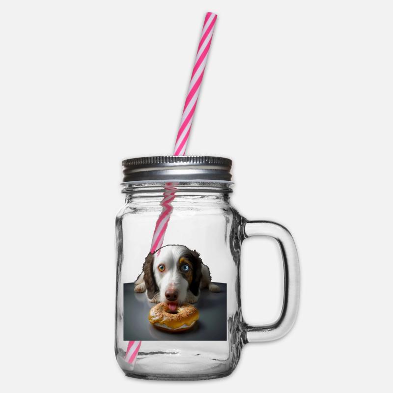 Absolut Self control dog 01 sans - Bocal à boisson - transparent