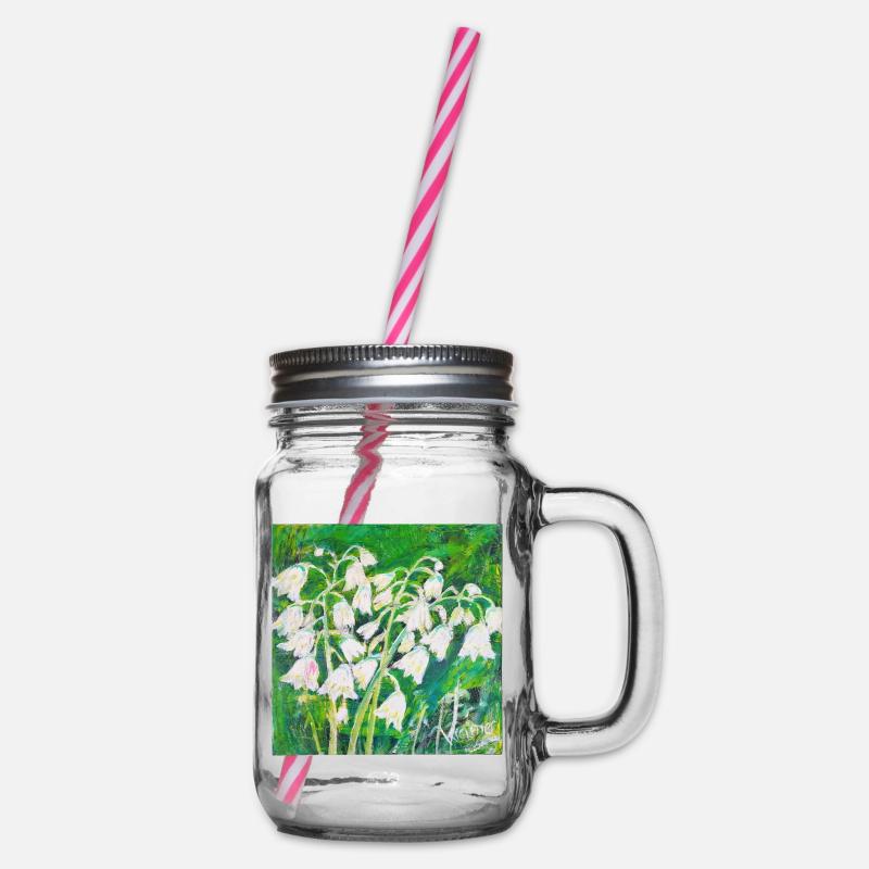 Muguet de style impressionniste - Bocal à boisson - transparent