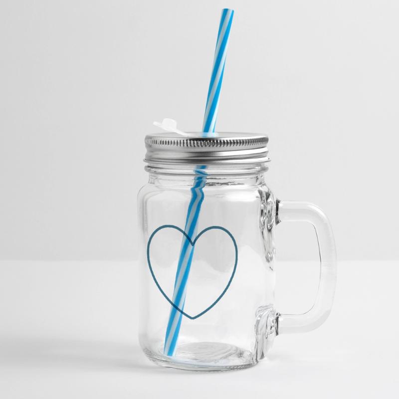 Muttertags Geschenk Mutter Muttertag Geschenkidee  Henkelglas mit Schraubdeckel