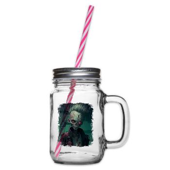 Alien Zombie Punk - Bocal à boisson - transparent - Droite