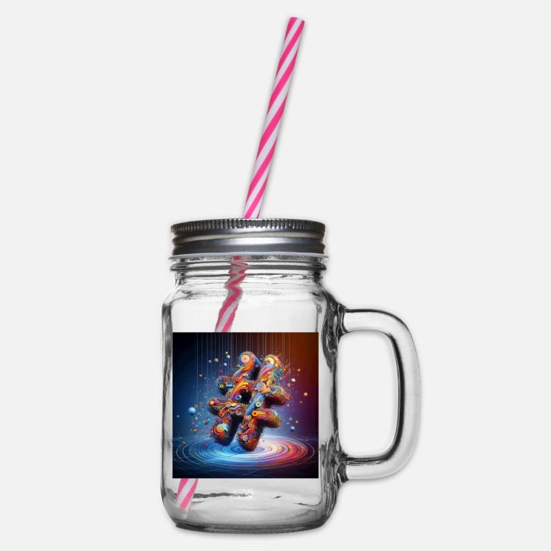 Symbole 4 - Bocal à boisson - transparent